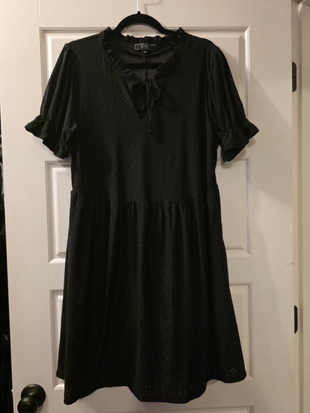 Vibe Sportswear Dress In Black Size 1X